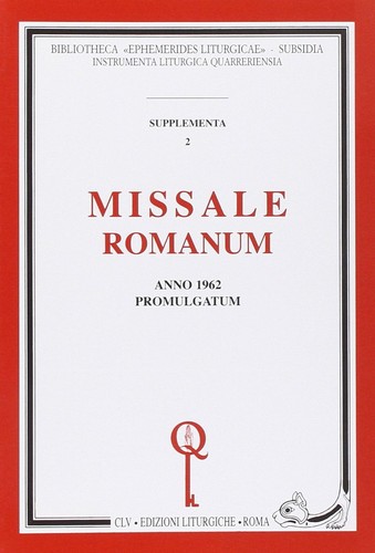Missale romanum anno 1962 - romanum.,