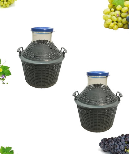 Damigiana litri bocca - litri,