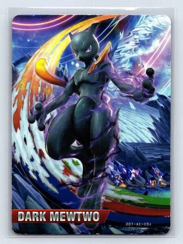 Dark mewtwo pokken - mewtwo, card