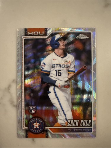2026 topps chrome zach cole - -,