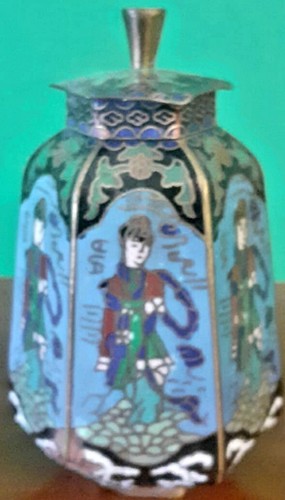 Splendido vasetto cloisonne - splendido, cloisonne'