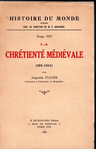Augustin fliche la - fliche.,