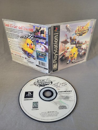 Chocobo racing ps1 - chocobo, racing,
