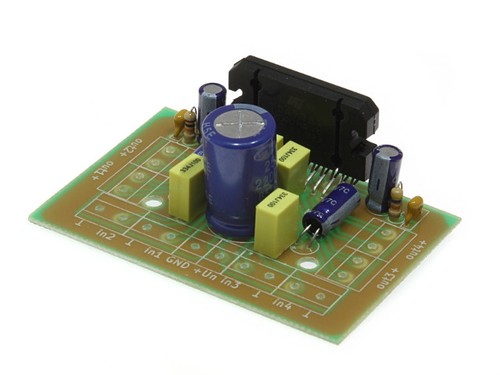 Amplificatore audio fai te - da,