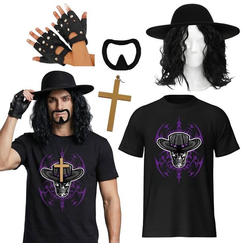 Set costume lottatore - , adulti