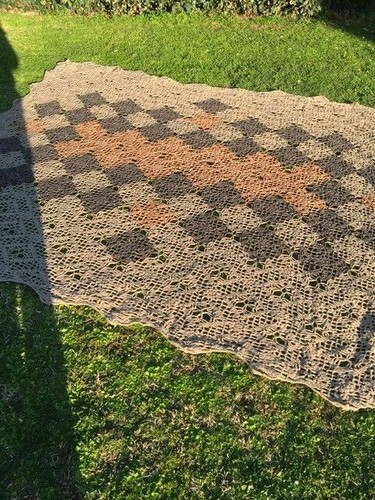 Coperta fatta mano - mano, della