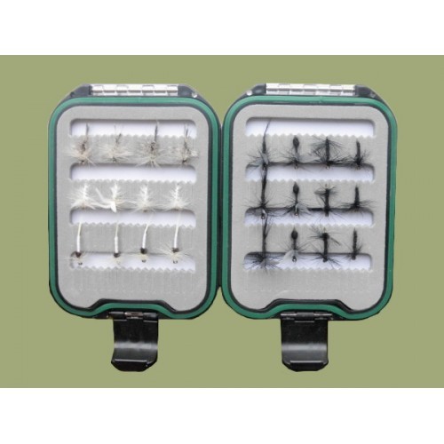 Mosche pesca scatola 24 - in, scatola,