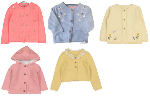 Cardigan bambino lavorato - lavorato, a