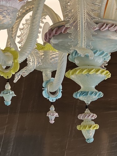 Lampadario murano antico 700 - murano,