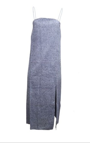 Abito canapa navy con - canapa,