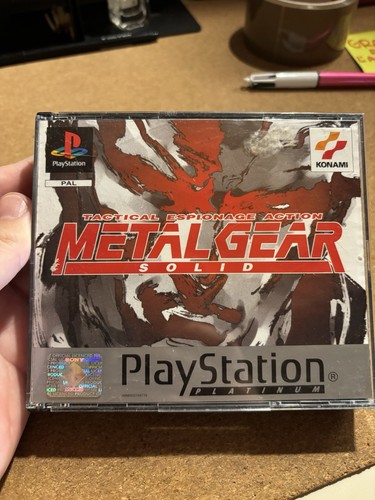 Metal gear solid ps1 pal - solid,