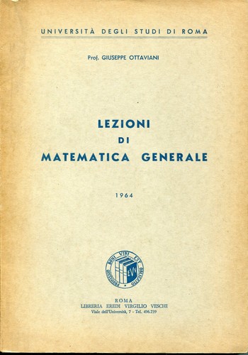 Lezioni matematica generale - di,