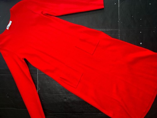 Abito zara rosso caldo maxi - l,