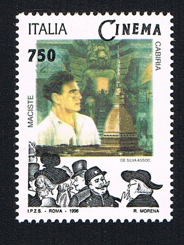 Italia francobollo cinema - francobollo,