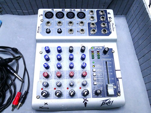 Peavey pv6 mixer compatto - pv6,