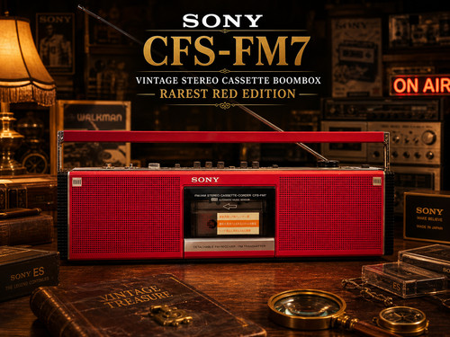 Sony cfs fm7 rare - sony, 🌈rare🌈