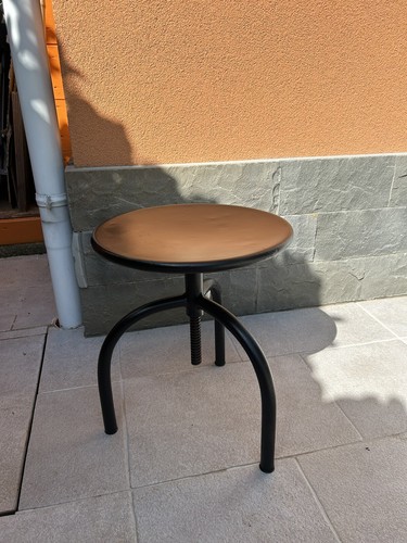Vecchio sgabello 50s - vecchio, ferro