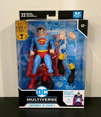 Mcfarlane multiverse gold - dc,