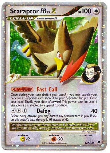 Pokemon staraptor lv x - staraptor, fb