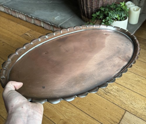 Grande antico piatto - , da
