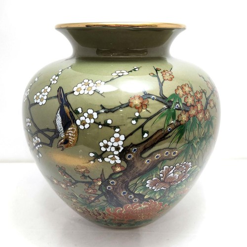 Vaso uccellino floreale kutani - vaso,