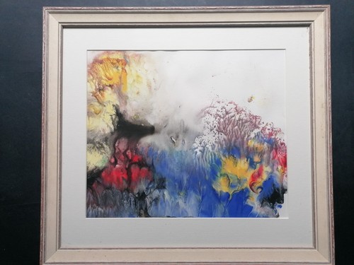 Quadro paesaggio acquerello - quadro,