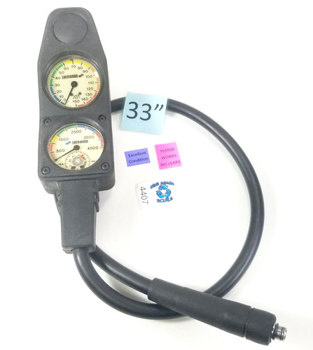 Sherwood scuba dive gauge - scuba,