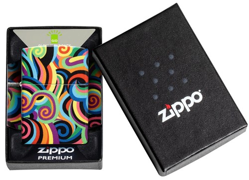 Genuine glow dark - dark, zippo