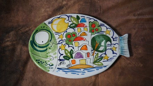 Vassoio pesce decoro