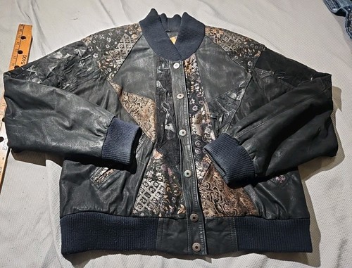 Giacca pelle vintage giii - giacca,