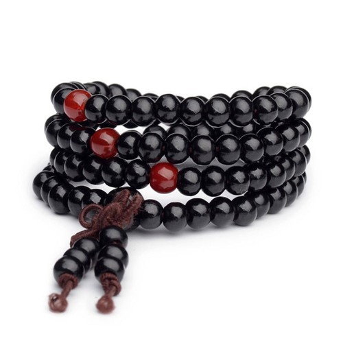 Mala bracelet bois - , santal