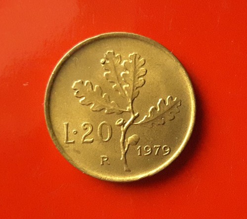 Lire 1979 errore globetto - 1979,