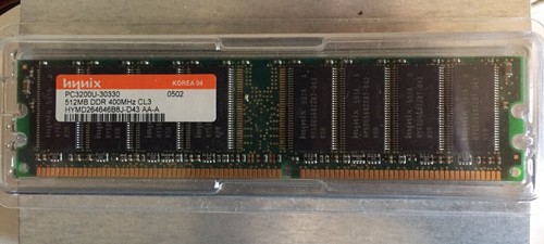Kit ram 512mb 400mhz memoria - ram,