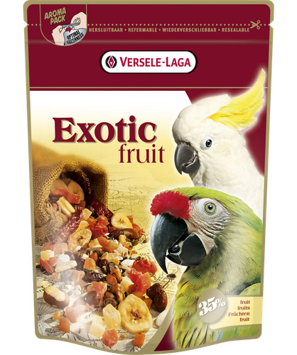 Parrots exotic fruit mix - parrots,