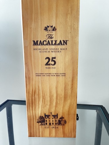 Macallan scatola vuota - macallan, 25