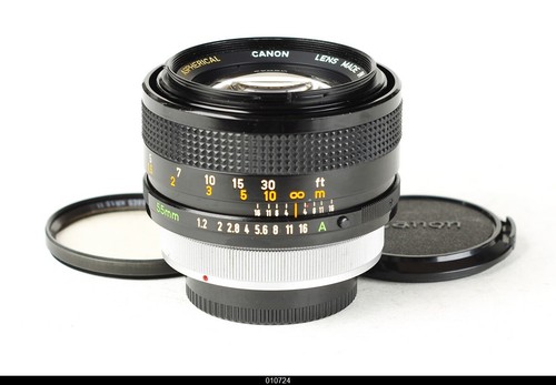 Canon 55mm 2 - fd, f/1.2