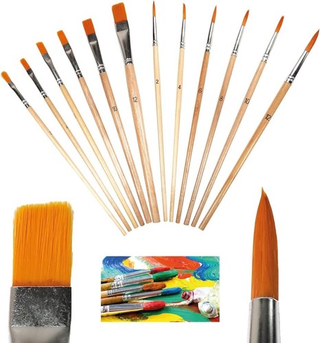 Set pezzi pennelli per - 12,