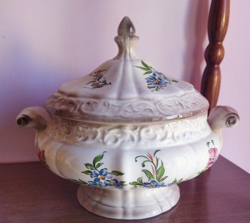 Zuppiera biscottiera vintage - zuppiera/biscottiera,