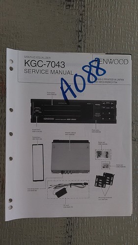 Kenwood kgc 7043 manuale - manuale, di