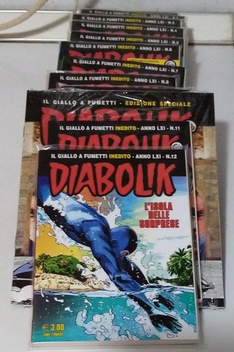 Diabolik giallo a fumetti - il,