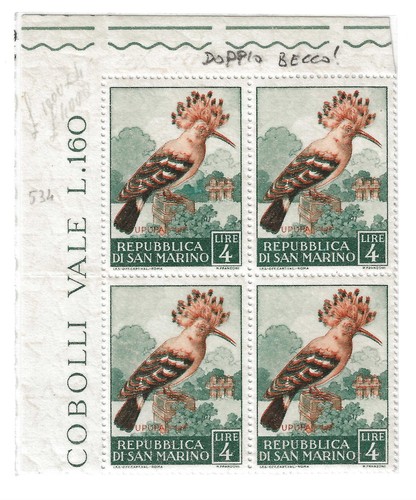 1960 san marino l upupa - -,