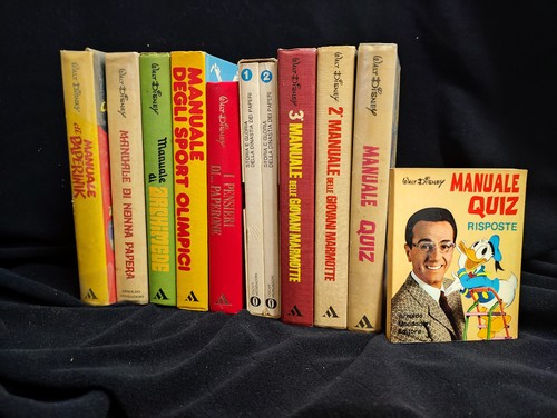 Lotto manuali walt disney - lotto,