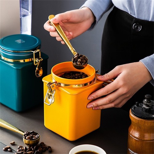 Bidone chicchi caffè ermetico