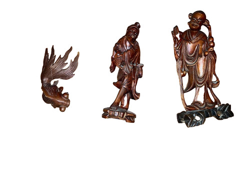 Sculture orientali legno - in,
