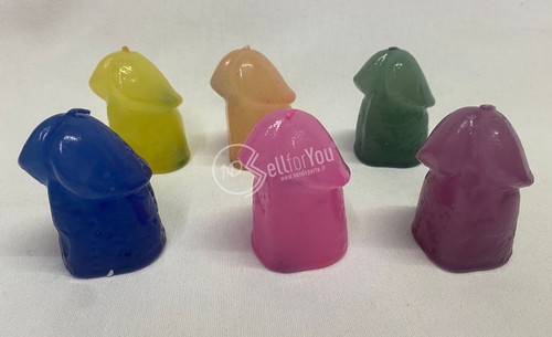 Set candele colorate sexy - 6,