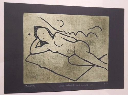 Felice casorati nudo - casorati,