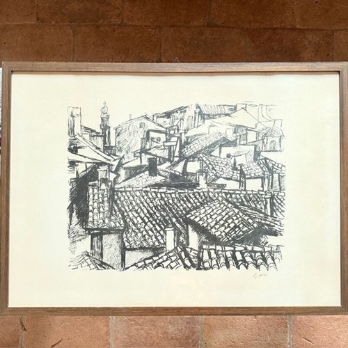 Litografia renato guttuso - litografia,