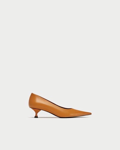 Zara new fw17 leather pointed - zara,