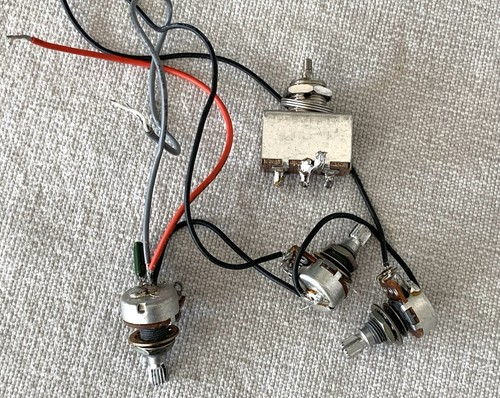 Cablaggio originale chitarra