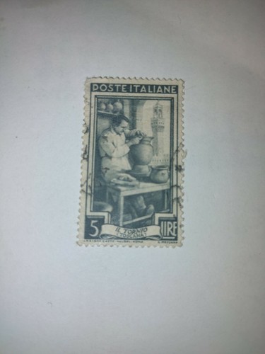 Francobollo raro lire - francobollo,